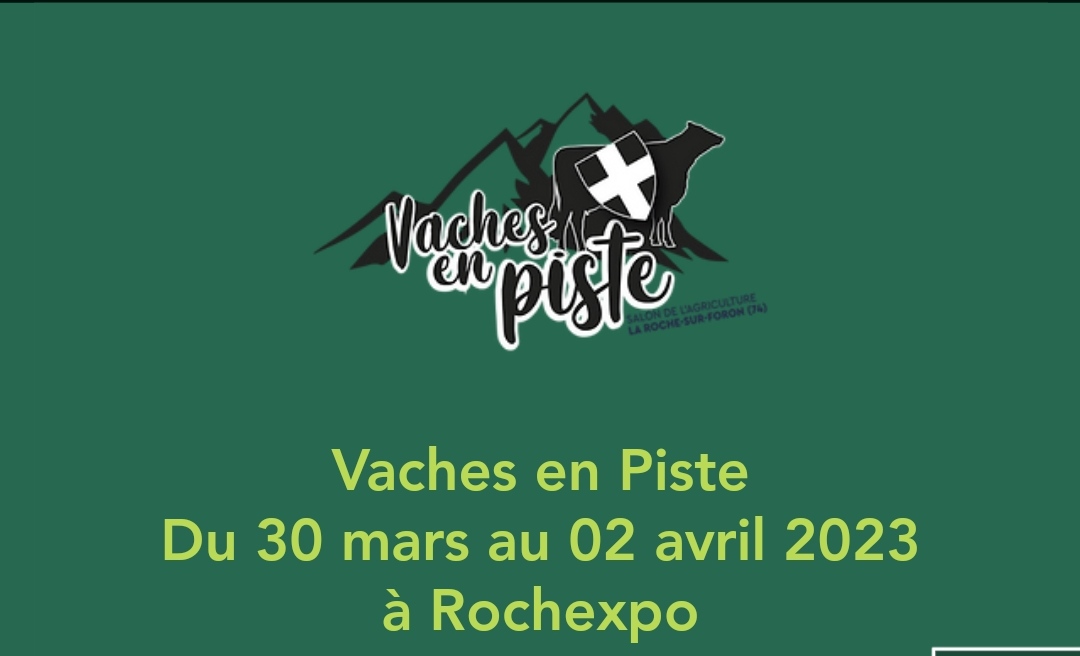 Présentation de l’AAHS au salon agricole VachesEnPiste à La Roche-sur-Foron mars/avril 2023
